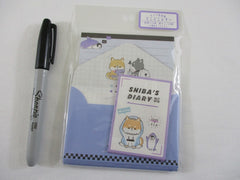 Cute Kawaii Kamio Dog and Penguin MINI Letter Set Pack - Stationery Writing Note Paper Envelope