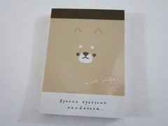 Cute Kawaii Kamio Heart Shiba Mini Notepad / Memo Pad - Stationery Design Writing Collection