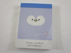 Cute Kawaii Kamio Heart Penguin Mini Notepad / Memo Pad - Stationery Design Writing Collection