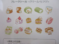 Cute Kawaii BGM So Yummy Series Flake Stickers Sack - Pancake Sweet Marshmallow Lamb - for Journal Agenda Planner Scrapbooking Craft