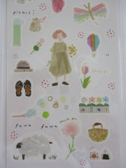 Cute Kawaii Kamiiso Spring Sticker Sheet - for Journal Planner Craft