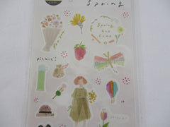 Cute Kawaii Kamiiso Spring Sticker Sheet - for Journal Planner Craft