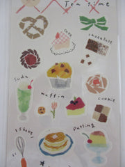 Cute Kawaii Kamiiso Tea time Sticker Sheet - for Journal Planner Craft