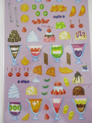 Cute Kawaii Mindwave Food Create Your Own Custom Kitchen Sticker Sheet - D - Fruit Parfait - for Journal Planner Craft