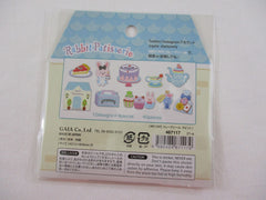 Cute Kawaii Gaia Rabbit Patisserie Stickers Flake Sack - for Journal Planner Craft Scrapbook Collectible