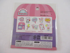 Cute Kawaii Gaia Moe Panda Cafe Stickers Flake Sack - for Journal Planner Craft Scrapbook Collectible