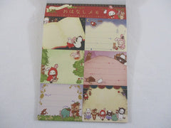 Cute Kawaii San-X Sentimental Circus 4 x 6 Inch Notepad / Memo Pad - D - Stationery Designer Paper Collection