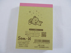 Cute Kawaii San-X Rilakkuma Good Night Mini Notepad / Memo Pad - B - Vintage