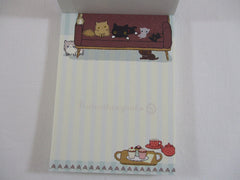 Cute Kawaii San-X Kutusita Nyanko Cat Mini Notepad / Memo Pad - G - Vintage and Rare