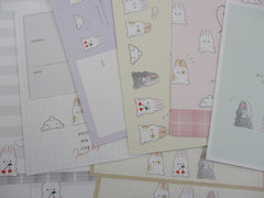 Cute Kawaii Crux Bunny Rabbit Letter Sets Stationery - writing paper envelope