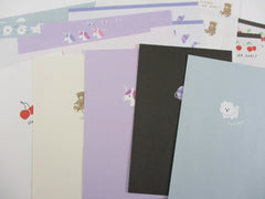 Cute Kawaii Crux Simple Bear Berries Puppies Space Unicorn Letter Sets Stationery - writing paper envelope