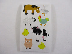 Mrs Grossman Chubby Farm Animals Sticker Sheet / Module - Vintage & Collectible