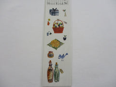 Cute Kawaii Shinzi Katoh - 2 sheets - Harvest Autumn Garden Food Sticker Sheets - for Journal Planner Craft Organizer Calendar