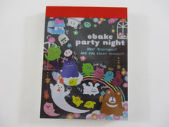 Cute Kawaii Q-Lia Obake Halloween Party Night Ghost Mini Notepad / Memo Pad - Stationery Design Writing Collection