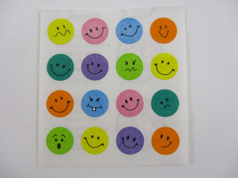 Sandylion Smiley Face Sticker Sheet / Module - Vintage & Collectible