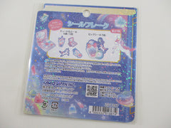 Cute Kawaii Kamio Sweetie Party Unicorn Night Star Flake Stickers Sack - for Journal Planner Craft Scrapbook Agenda