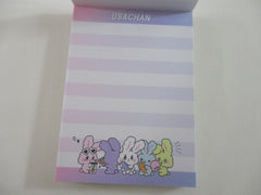 Cute Kawaii Crux Rabbit Bubble Tea usachan Mini Notepad / Memo Pad - Stationery Designer Paper Collection