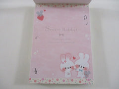 Cute Kawaii Kamio Secret Rabbit Mini Notepad / Memo Pad - Stationery Design Writing Collection