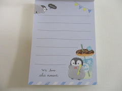 Cute Kawaii Q-Lia Sweets by Penguin Mini Notepad / Memo Pad - Stationery Design Writing Paper Collection
