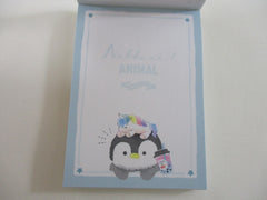 Cute Kawaii Crux Penguin Unicorn Nokkari Mini Notepad / Memo Pad - Stationery Designer Paper Collection