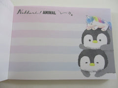 Cute Kawaii Crux Penguin Unicorn Nokkari Mini Notepad / Memo Pad - Stationery Designer Paper Collection