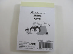 Cute Kawaii Crux Penguin Unicorn Nokkari Mini Notepad / Memo Pad - Stationery Designer Paper Collection