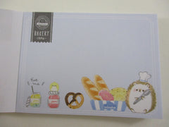 Cute Kawaii Q-Lia Bakery of Hedgehog Mini Notepad / Memo Pad - Stationery Design Writing Paper Collection