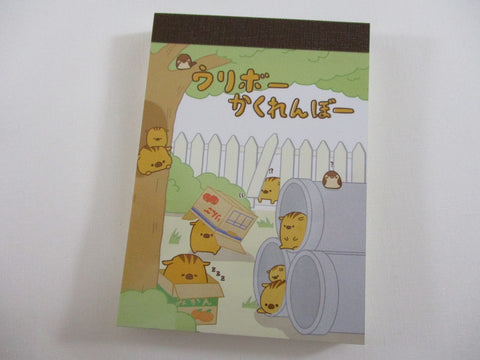 Cute Kawaii Crux Squirrel Friends Mini Notepad / Memo Pad