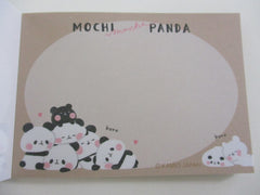 Cute Kawaii Kamio Mochi Panda Mini Notepad / Memo Pad - Stationery Design Writing Collection