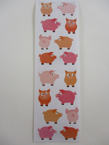 Mrs Grossman Chubby Pigs Sticker Sheet / Module - Vintage & Collectible