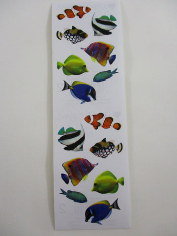 Mrs Grossman Tropical Fish Photoessence Sticker Sheet / Module - Vintage & Collectible