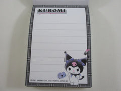 Cute Kawaii Kuromi Cheeky but Charming Mini Notepad / Memo Pad - A - Stationery Designer Paper Collection