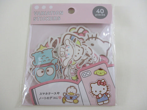 Cute Kawaii Sanrio Characters Flake Stickers Sack