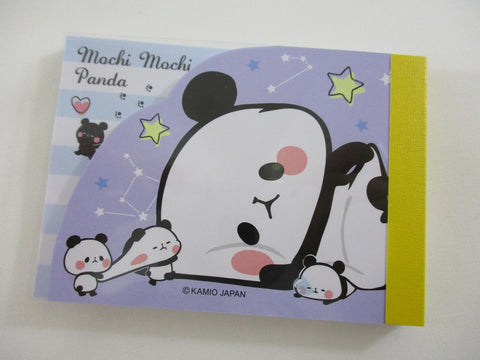 Cute Kawaii VHTF Kamio Mochi Panda Die Cut Mini Notepad / Memo Pad - Stationery Design Writing Collection