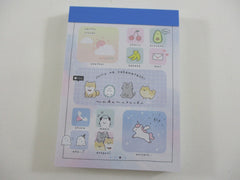 Cute Kawaii Kamio Cat Dog Hedgehog Phone Tile Animal Friends Mini Notepad / Memo Pad - Stationery Design Writing Collection