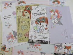 Cute Kawaii My Melody and Kuromi Letter Sets - Writing Paper Envelope Stationery