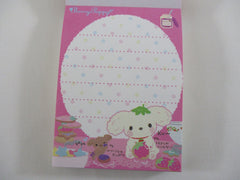 Cute Kawaii San-X Berry Puppy Mini Notepad / Memo Pad - F - 2010 - Rare HTF