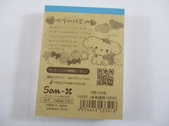 Cute Kawaii San-X Berry Puppy Mini Notepad / Memo Pad - G - 2010 - Rare HTF