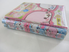 Cute Kawaii San-X Mamegoma Seal Mini Notepad / Memo Pad with Mini Pencils - 2010 - Rare HTF