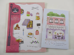 Cute Kawaii MW Town Village - Bakery Pastry Shop Letter Set Pack - Stationery Writing Paper Penpal Collectible
