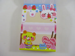 Cute Kawaii Kamio Rabbit Mini Notepad / Memo Pad - Stationery Designer Paper Collection