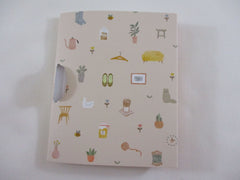 Cute Kawaii Qlia Sticker Sheet fold to mini booklet - Home Sweet Home - for Journal Planner Craft Organizer Calendar