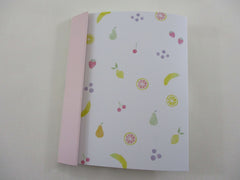 Cute Kawaii Qlia Sticker Sheet fold to mini booklet - Fresh Fruits - for Journal Planner Craft Organizer Calendar