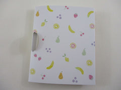 Cute Kawaii Qlia Sticker Sheet fold to mini booklet - Fresh Fruits - for Journal Planner Craft Organizer Calendar