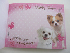 Cute Kawaii Kamio Dog Puppy Room Mini Notepad / Memo Pad - Stationery Designer Paper Collection