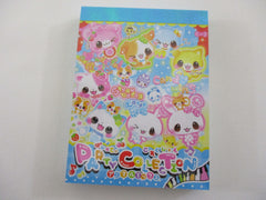 Cute Kawaii  Q-Lia Cat Dog Party Collection Mini Notepad / Memo Pad - Stationery Designer Paper Collection