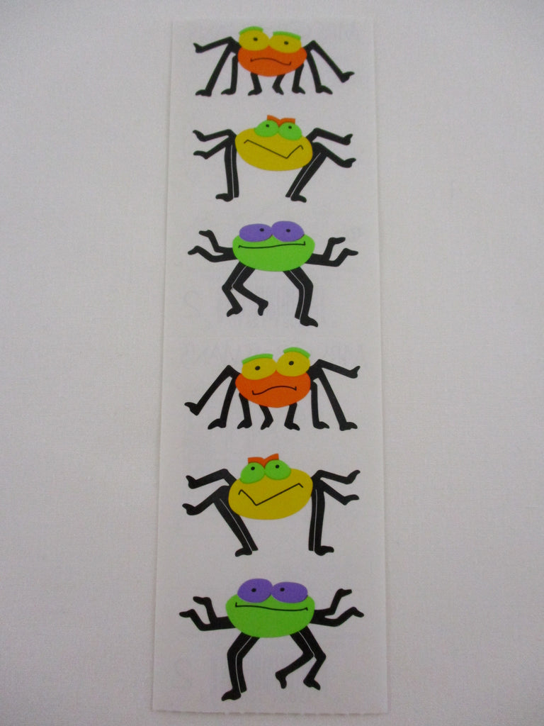 Mrs Grossman Spooky Spiders Sticker Sheet / Module - Vintage & Collectible