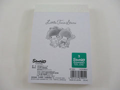 Cute Kawaii Sanrio Little Twin Stars Mini Notepad / Memo Pad - Stationery Designer Paper Collection