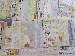 Grab Bag Cat Kitten Theme 70 pcs Paper Memo Note Set Stationery Cute Kawaii