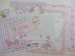 Cute Kawaii Little Twin Stars Letter Sets - Penpal Stationery Writing Paper Envelope